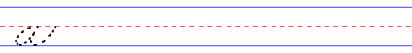 cursive lowercase a