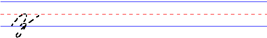 Cursive lowercase letter: z