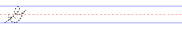 cursive uppercase g