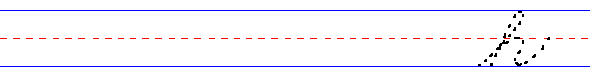 Cursive lowercase h