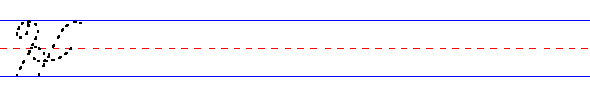 cursive uppercase h