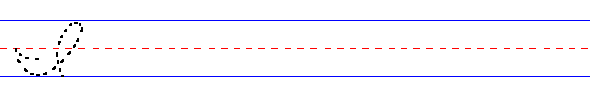 cursive uppercase i
