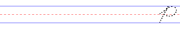 Cursive uppercase lefty p
