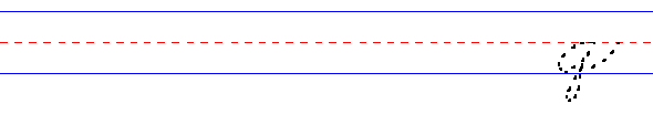 Cursive lowercase lefty q