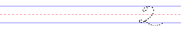 Cursive uppercase lefty q