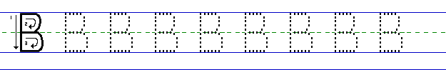 Pratice Dotted B's