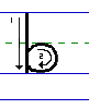 Solid b lowercase with arrows animated