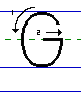 Solid G uppercase with arrows animated