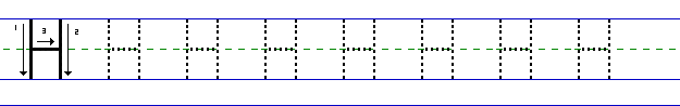 Pratice Dotted H's