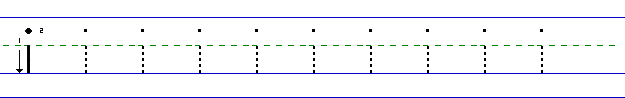 Lowercase a solid line AI and dotted