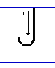Solid J uppercase with arrows animated