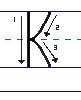 Solid K uppercase with arrows animated