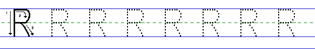 Pratice Dotted R's