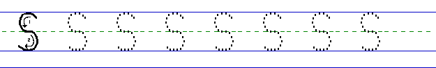 Pratice Dotted S's