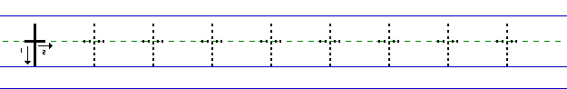 Lowercase a solid line AT and dotted