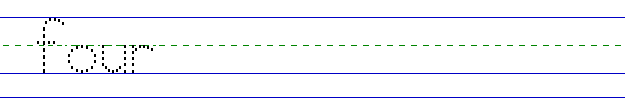 four (dotted)